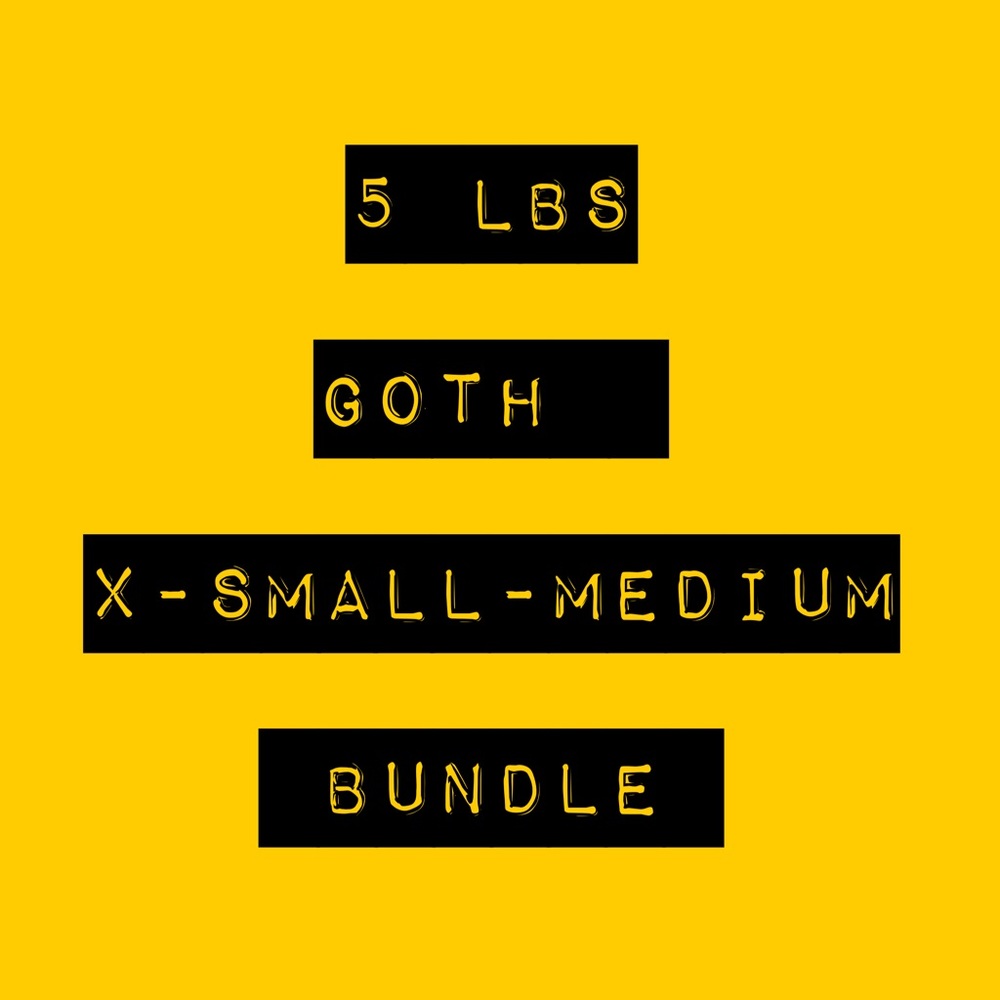 5 LBS Goth Bundle XS - Medium